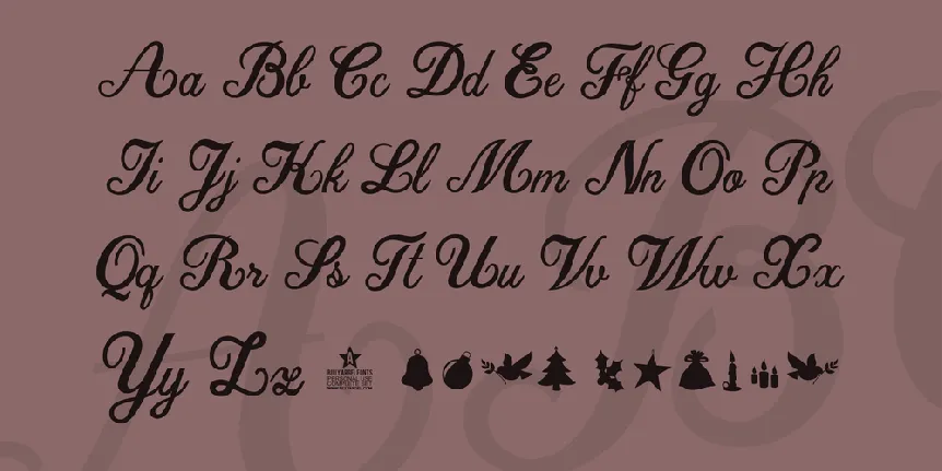 Christmas Time Personal Use font