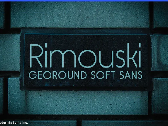 Rimouski font