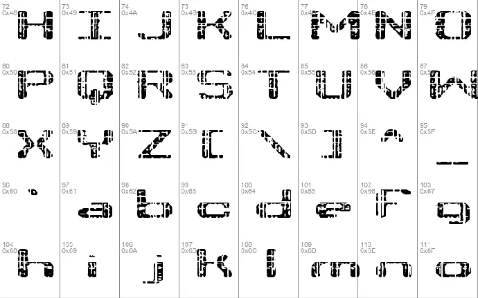 Tonik BRK font