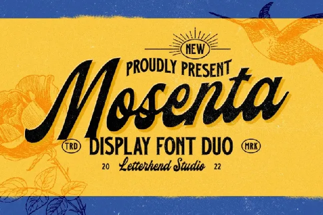 Mosenta font