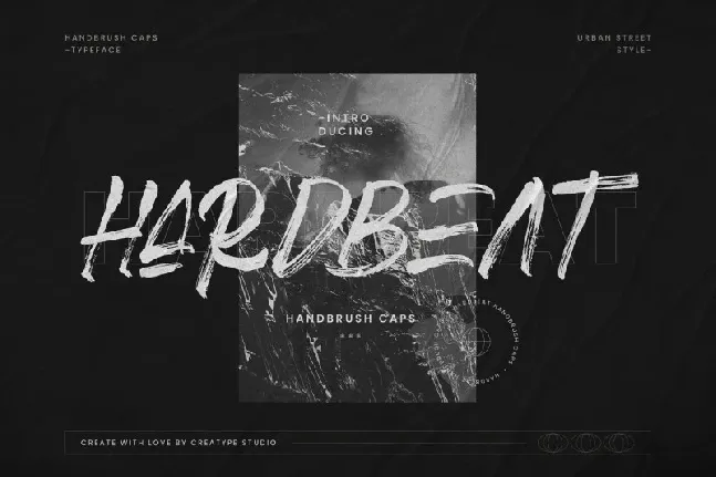 Hardbeat font