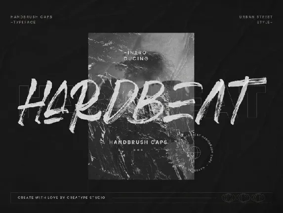 Hardbeat font