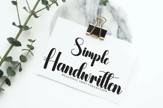 Boundless Script font