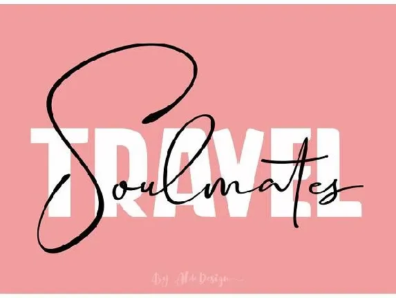 Travel Soulmates Duo font