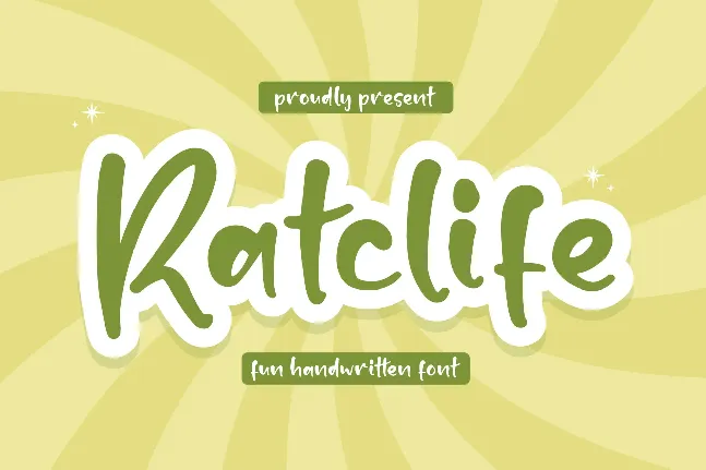 Ratclife font