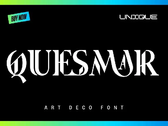 Quesmar font