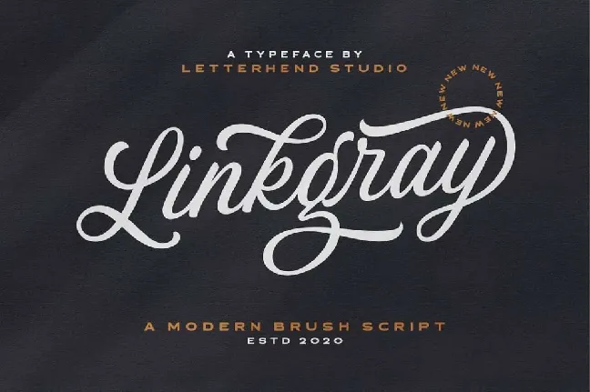 Linkgray font