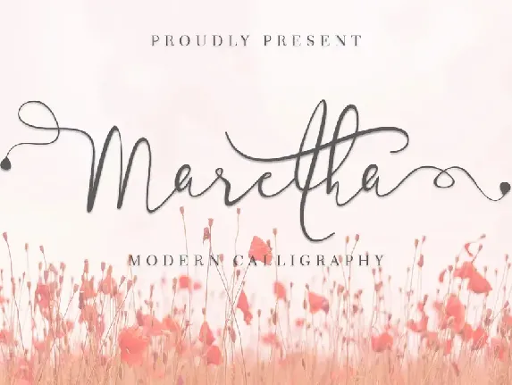 Maretha font