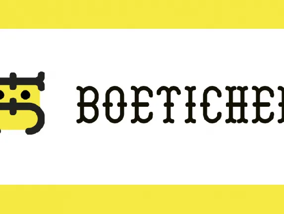 Boeticher font