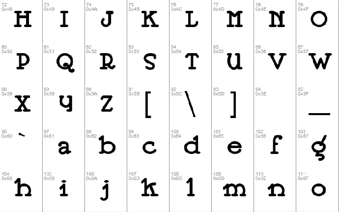 Jeepers font