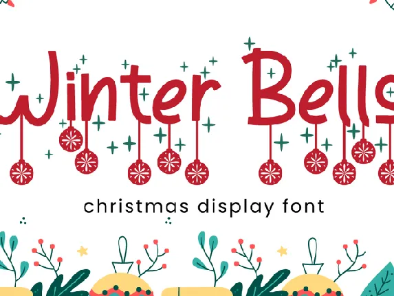 Winter Bells font