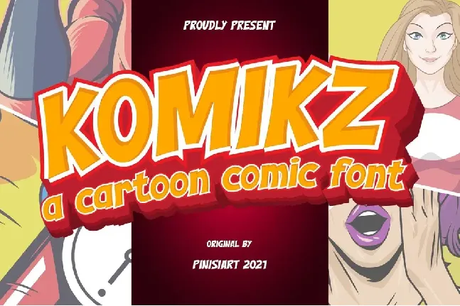 KOMIKZ font