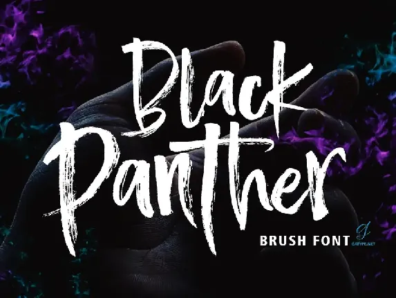 Black Panther font