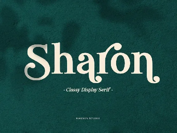 Sharon font