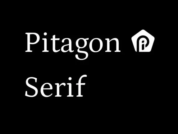 Pitagon Serif Family font