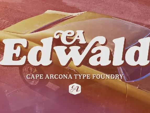 CA Edwald Family font