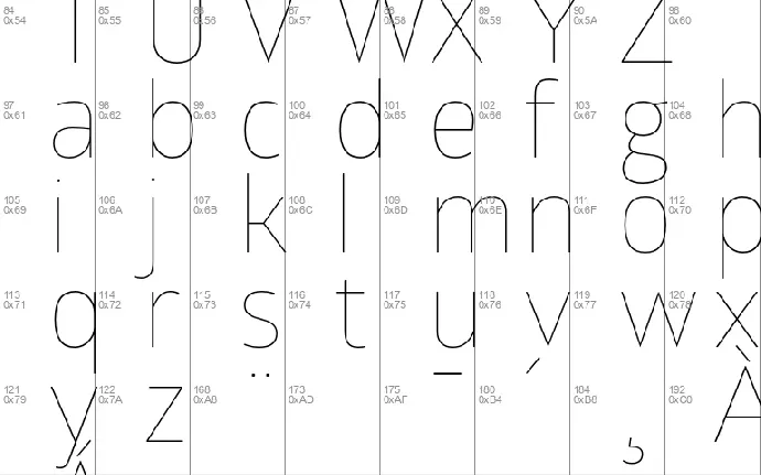 Glober font