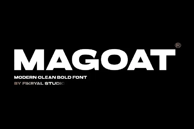 Magoat font