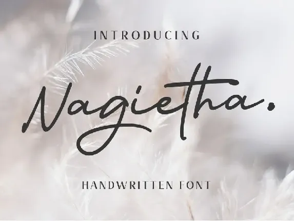 Nagietha font