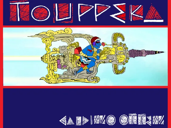 Touppeka font