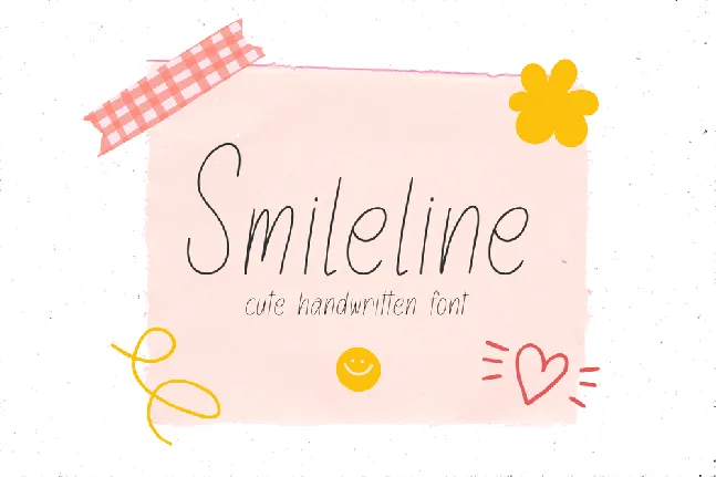 Smileline font