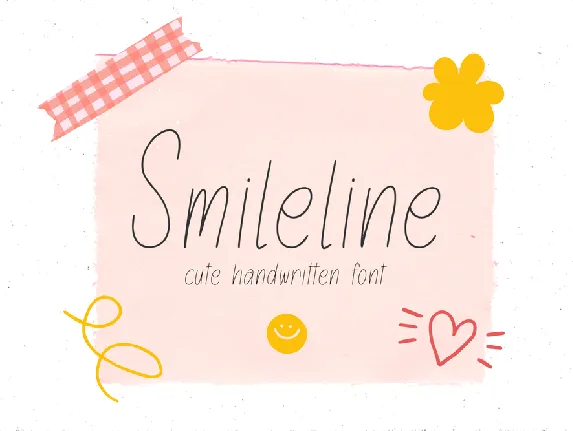 Smileline font