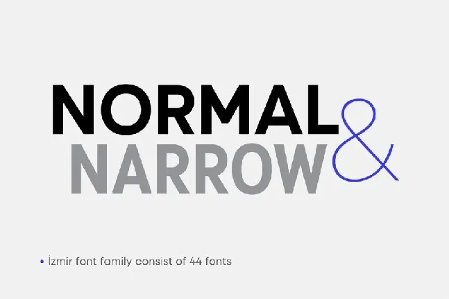 Izmir Family font