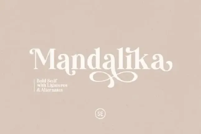 Mandalika Serif font