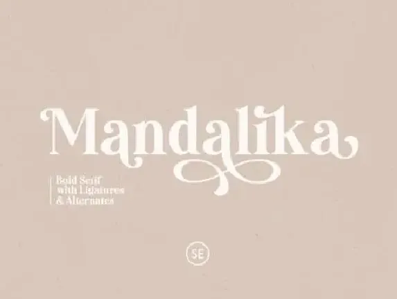 Mandalika Serif font