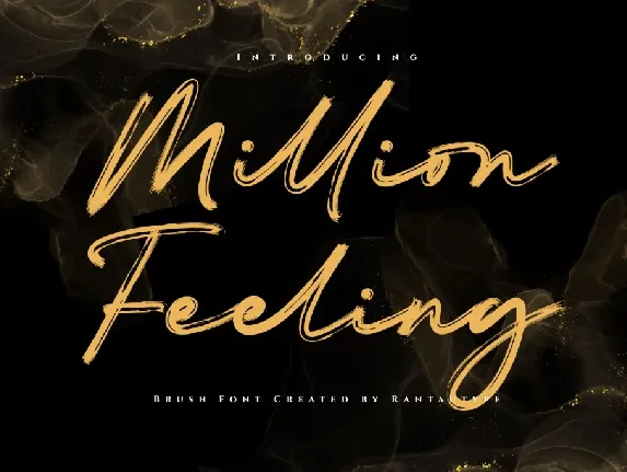 Million Feeling font