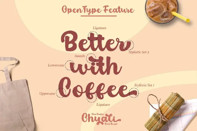 Chyali Bold Script font