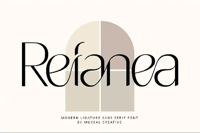 Refanea font