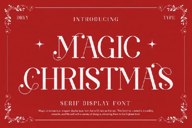 Magic Christmas font