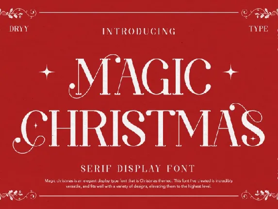 Magic Christmas font