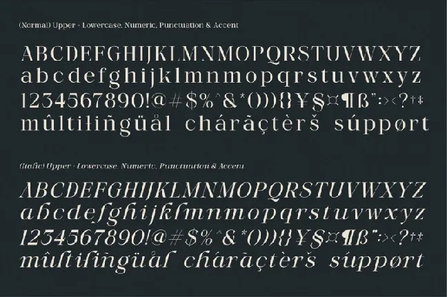 More Light font