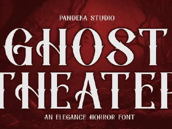 Ghost Theater DEMO font