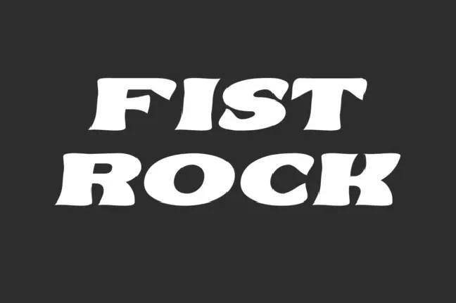 Fist Rock font