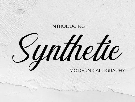 Synthetic font