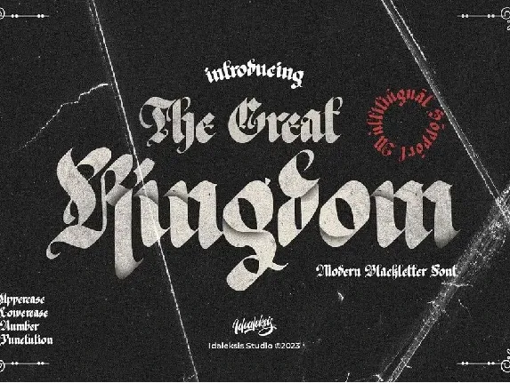 The Great Kingdom font