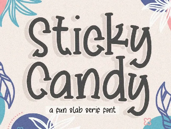 Sticky Candy font