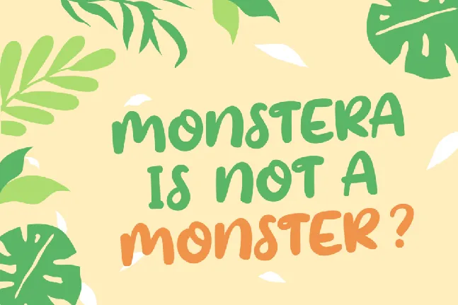 Monster Garden font