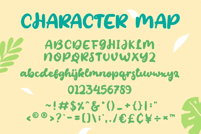 Monster Garden font