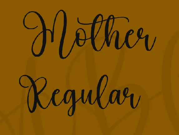 Mother font