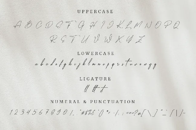 Kasthing Letter font