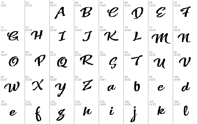 VtksColored Soul 3 font