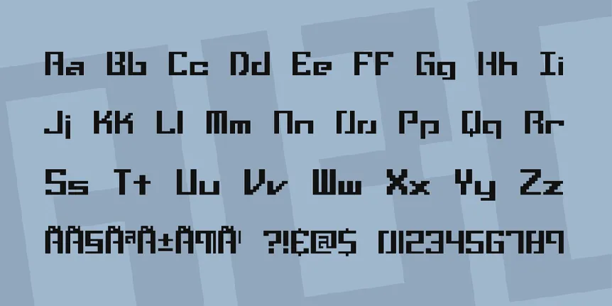 Setback TT BRK font