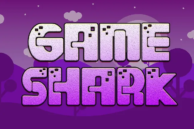 Game Shark font