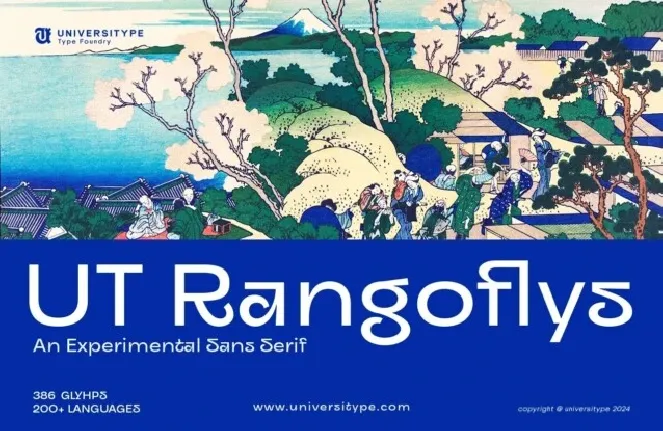 UT Rangoflys font