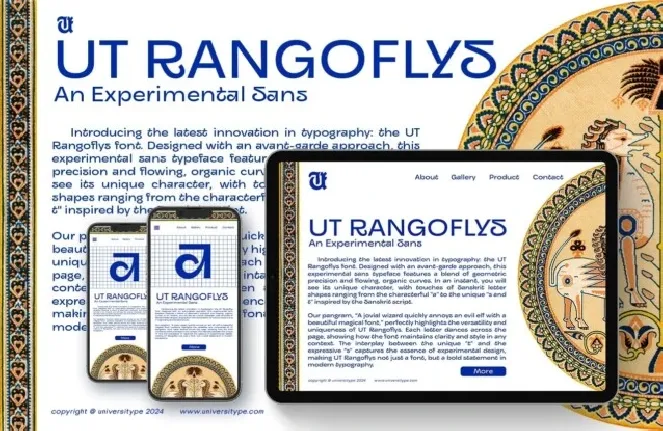 UT Rangoflys font