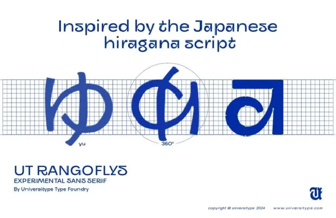 UT Rangoflys font